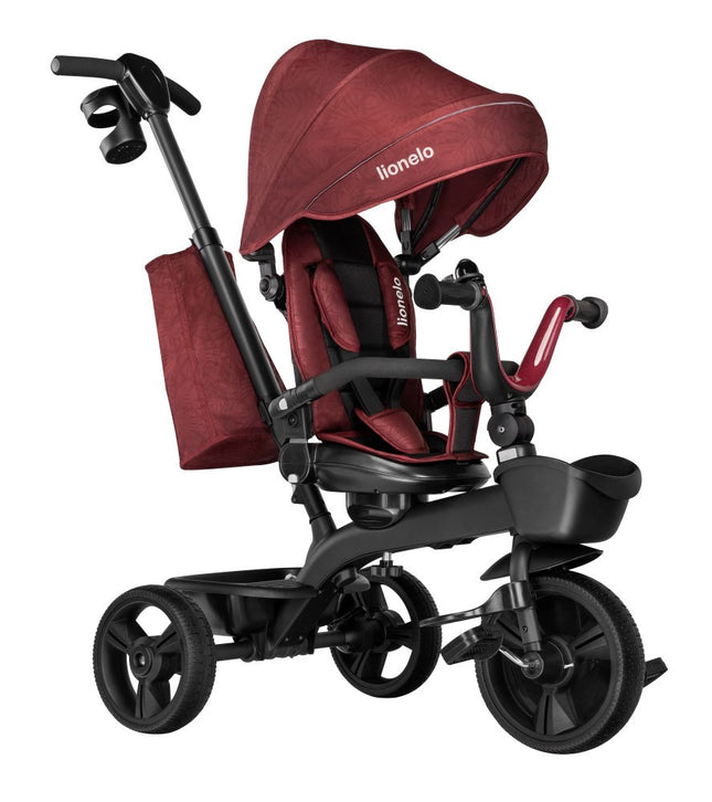 Lionelo Kori forgatható tricikli - Burgundy red-0