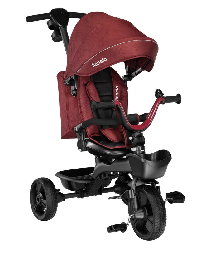 Lionelo Kori forgatható tricikli - Burgundy red-1