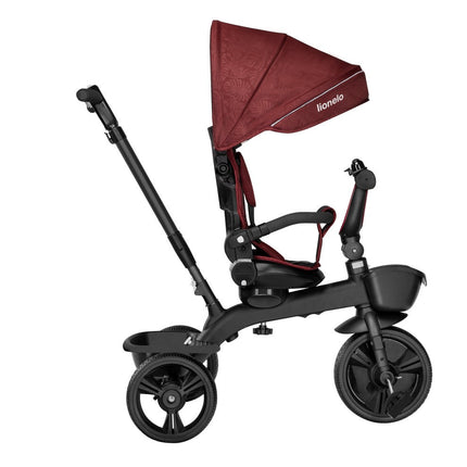 Lionelo Kori forgatható tricikli - Burgundy red-8
