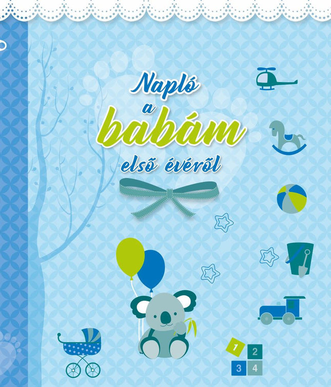 Napraforgó Napló a babám első évéről (fiús)-0