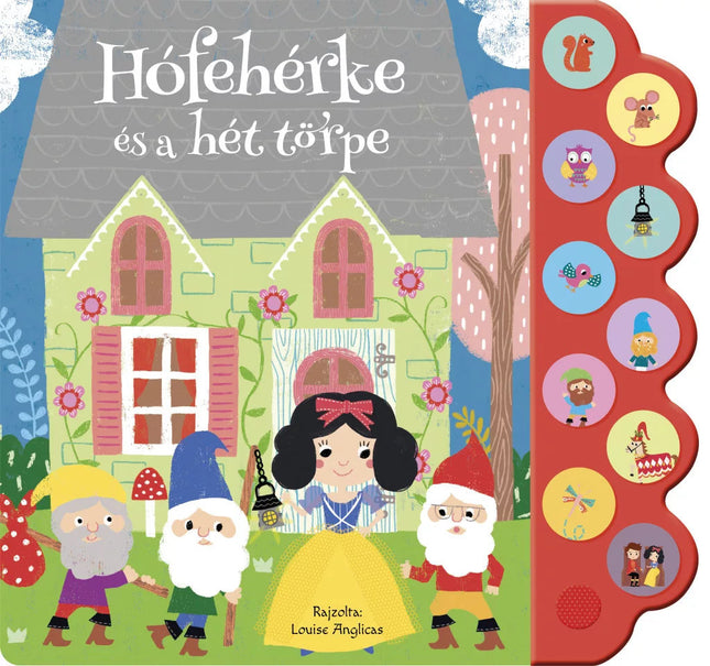 Napraforgó Mesés hangoskönyvek - Hófehérke és a hét törpe-0