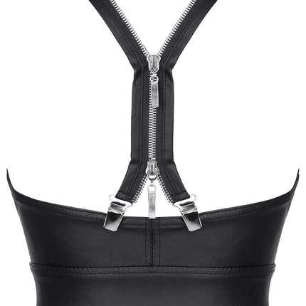 schwarzes Damen-Top BRMarta001 - XXL