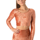 bronze velvet / XS-S