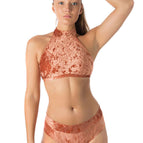 bronze velvet / XS