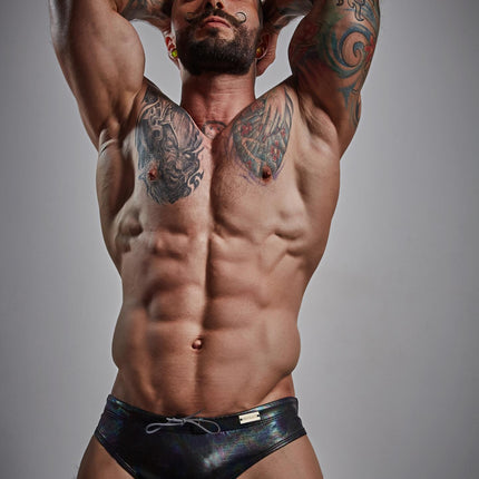 black Swiwmear Brief Midnigh EMER4LD - XL-4