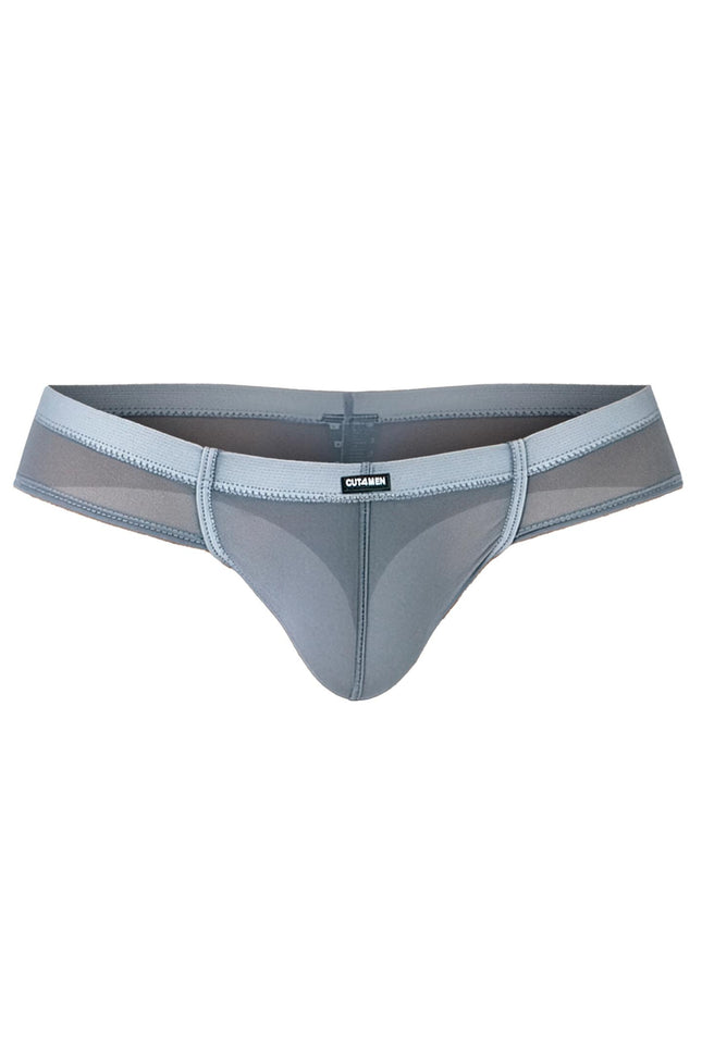 grey Mesh Hybrid Cheeky Brief C4MSPX22 - XL