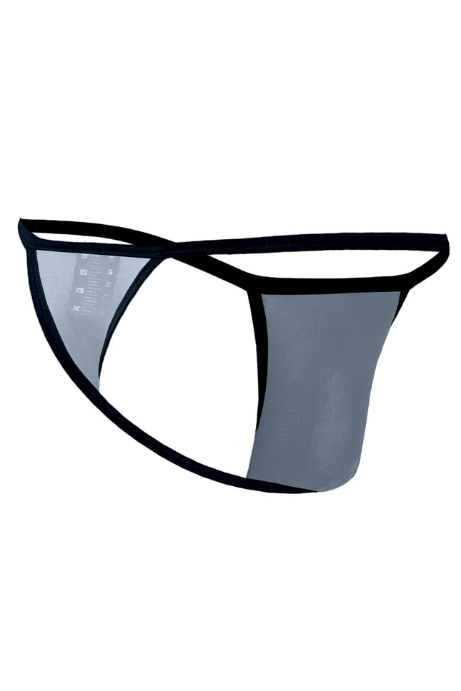 Grey Mini Tanga Bikini Mesh C4MSPX17 - XL
