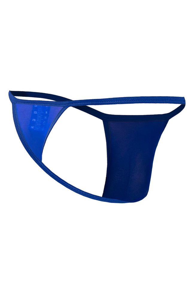 Electric Blue Mini Tanga Bikini Mesh C4MSPX17 - XL
