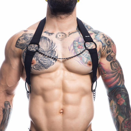 black chest harness 03 - L/XL-3