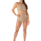 nude / nude mesh / XS
