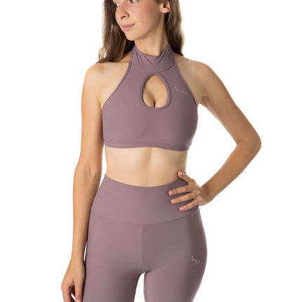 High Neck Sports Bra – Terri-10
