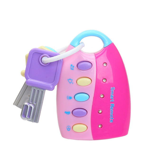 Chipolino Gyerekjáték távirányító és kulcsok - pink-1