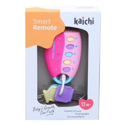 Chipolino Gyerekjáték távirányító és kulcsok - pink-4