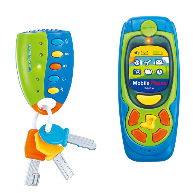 Chipolino Kulcs és telefon játék hanggal és fényekkel-1
