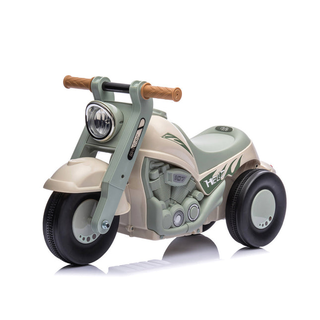 Chipolino Bubble Rider zenélő motor - Beige/mint-0