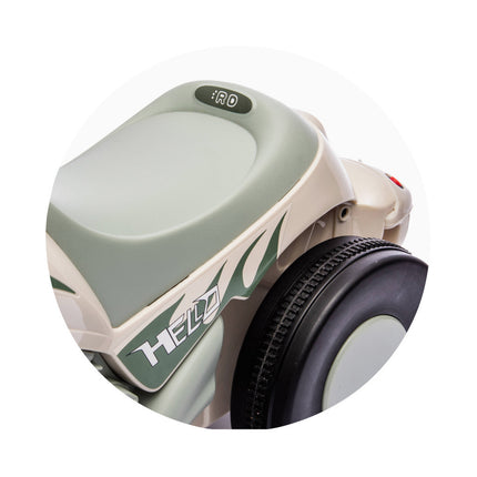 Chipolino Bubble Rider zenélő motor - Beige/mint-5