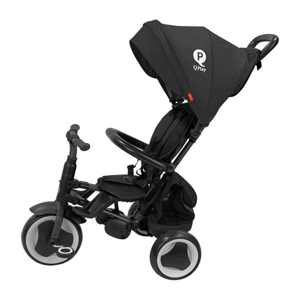 QPLAY Tricikli Rito eva plus Black, életkor 10-72 hónap-4