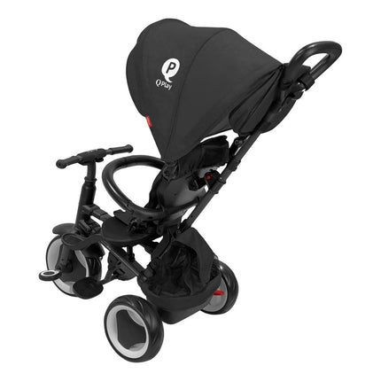 QPLAY Tricikli Rito eva plus Black, életkor 10-72 hónap-5