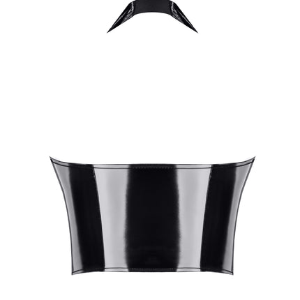 black PVC Top TDMelania001 - 2XL-1