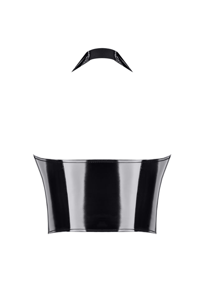 black PVC Top TDMelania001 - 2XL-1
