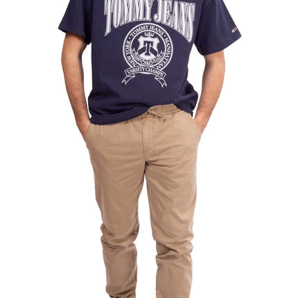 TOMMY JEANS - Men's relaxed T-shirt with varsity logo print-19