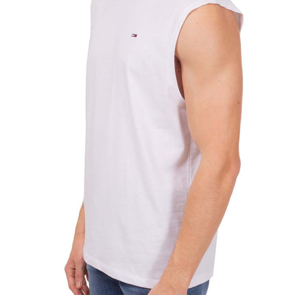 TOMMY JEANS - Men's regular logo tank top  - Size XL-11