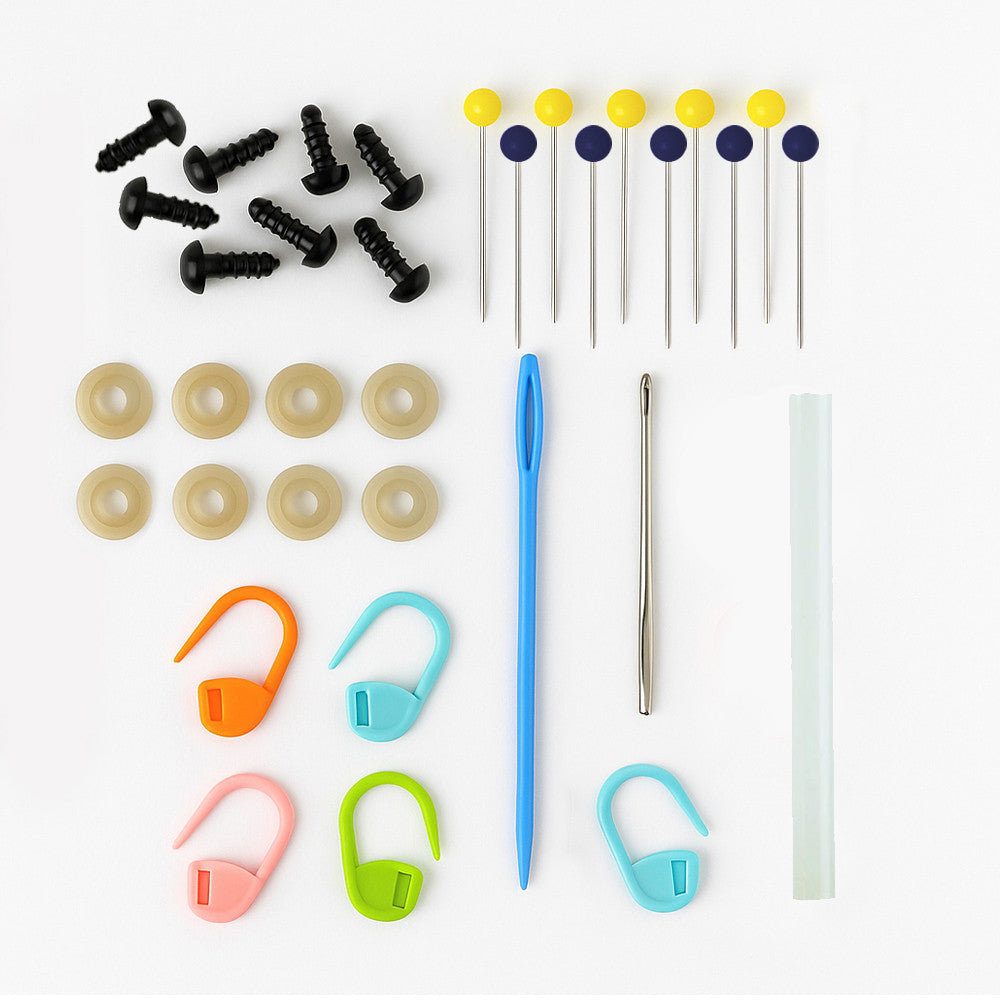 4 db-os állatos horgoló készlet kezdőknek-4