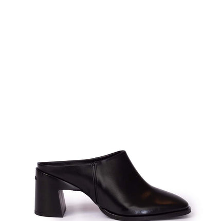 CALVIN KLEIN - Mule donna con tacco in pelle-14