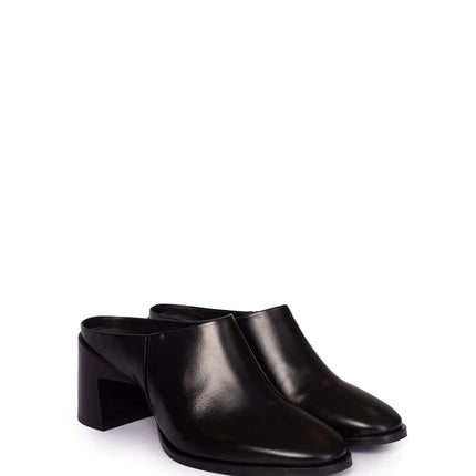 CALVIN KLEIN - Mule donna con tacco in pelle-9