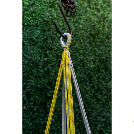 Hamac bebe macrame Amarillo 3