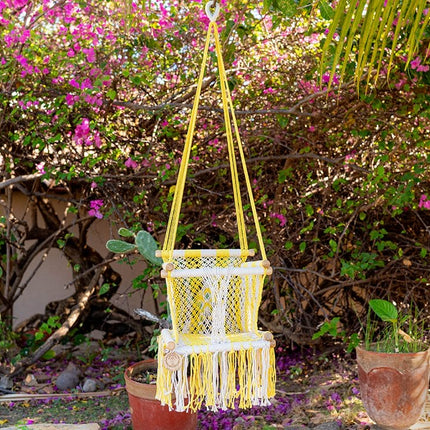 Hamac bébé macramé Amarillo 1