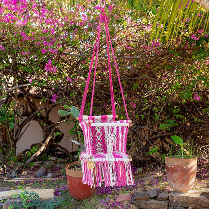 Hamac bébé macramé Rosado 3