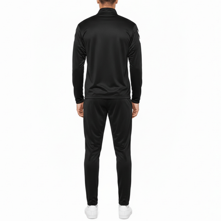 Logo Series Tracksuit Pro-Inspired Interlock Training Set - Black - Hummel-1