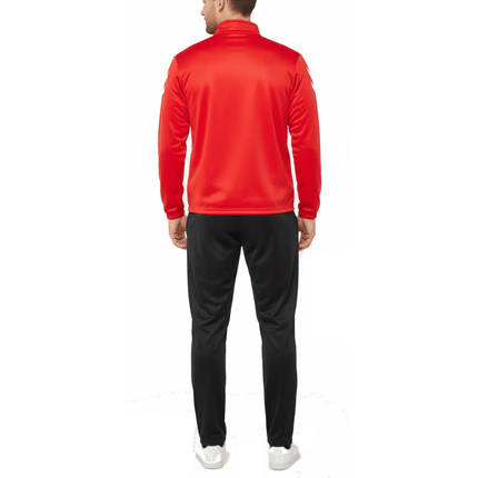Logo Series Tracksuit Pro-Inspired Interlock Training Set - Red - Hummel-1