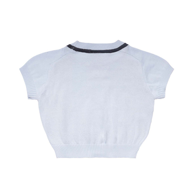Blue Knitted Top for Baby-1
