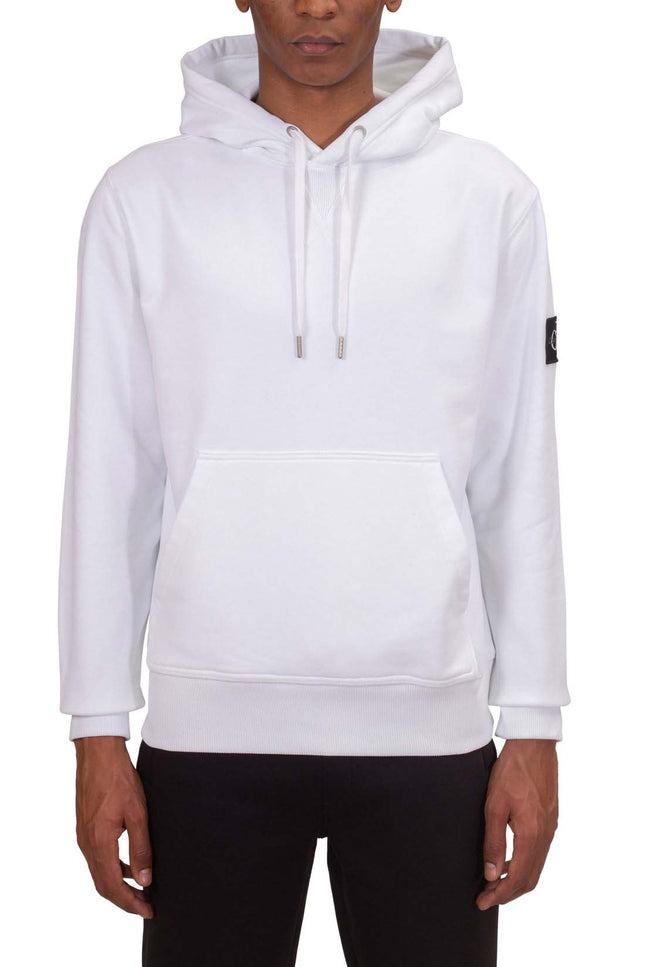 CALVIN KLEIN JEANS - Men's summer basic sweatshirt with hood  - Size S-1
