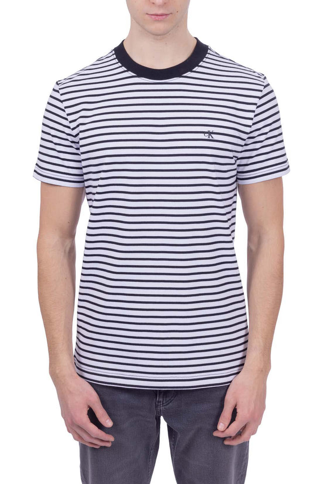 CALVIN KLEIN JEANS - Men's regular T-shirt in recycled cotton-3