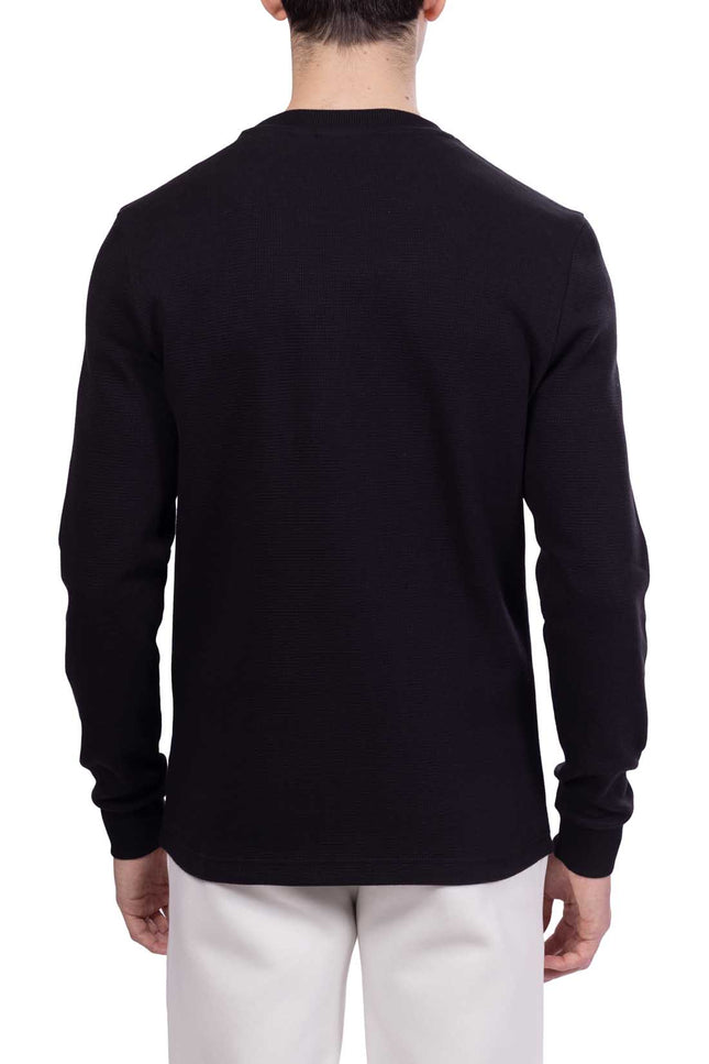 CALVIN KLEIN JEANS - Men's woven waffle T-shirt  - Size 3XL-10