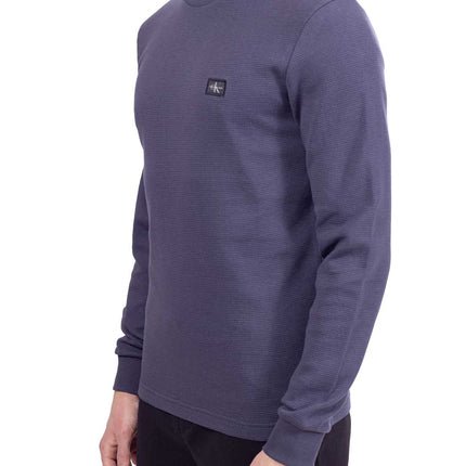 CALVIN KLEIN JEANS - Men's woven waffle T-shirt  - Size 3XL-33