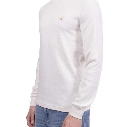 CALVIN KLEIN JEANS - Men's woven waffle T-shirt  - Size 3XL-45