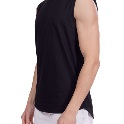 CALVIN KLEIN JEANS - Men's long tank top with logo patch  - Size L-17