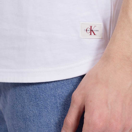 CALVIN KLEIN JEANS - Men's long tank top with logo patch  - Size L-20