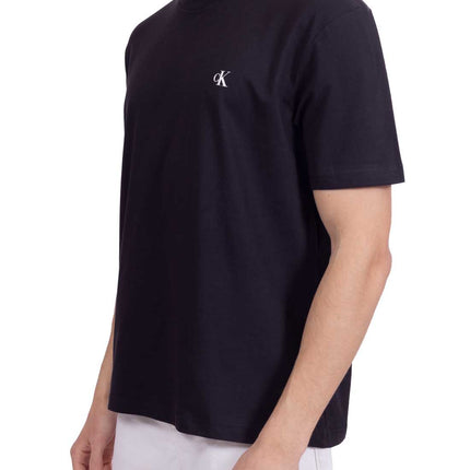 CALVIN KLEIN JEANS - Men's T-shirt with black printed logo  - Size XL-5