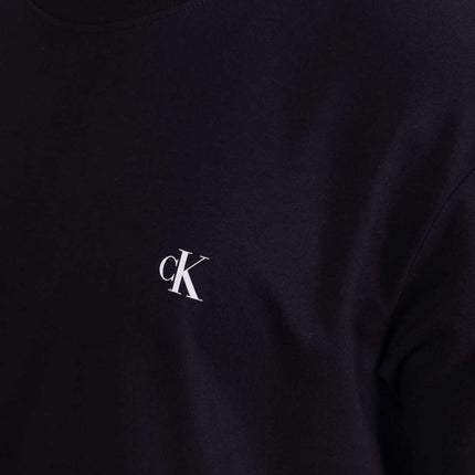 CALVIN KLEIN JEANS - Men's T-shirt with black printed logo  - Size XL-0