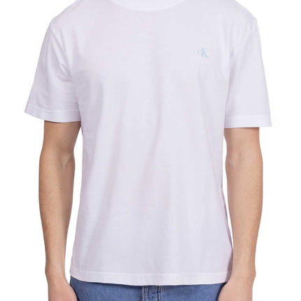 CALVIN KLEIN JEANS - Men's T-shirt with black printed logo  - Size XL-10