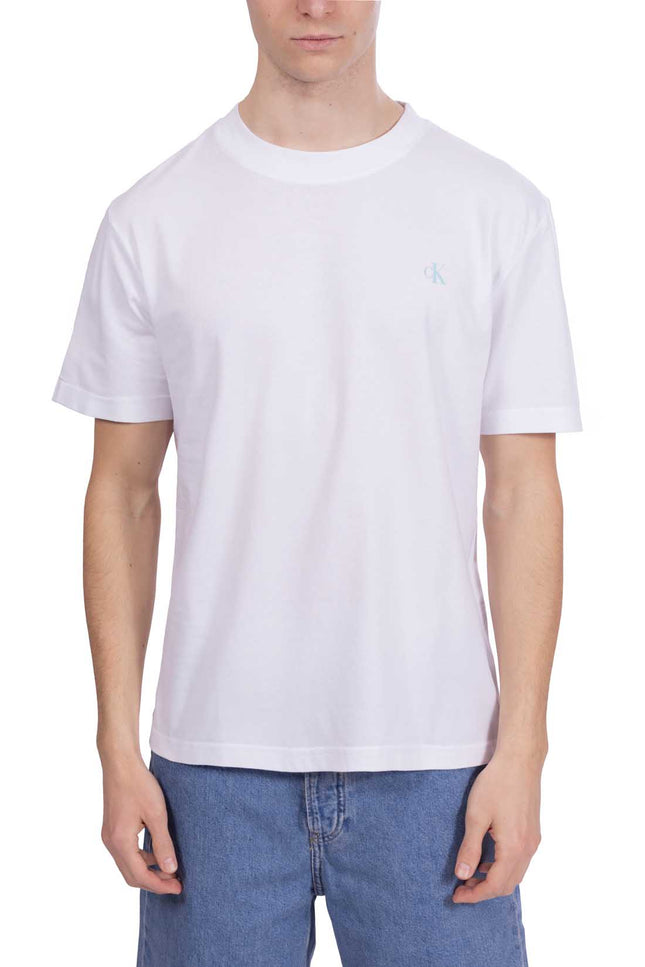 CALVIN KLEIN JEANS - Men's T-shirt with black printed logo  - Size XL-10