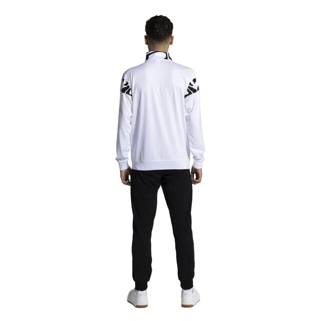 Lion II Elite training Tracksuit European Style Slim-Fit - White/Black - Joma-1