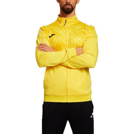 Lion II Elite training Tracksuit European Style Slim-Fit - yellow/black - Joma-0
