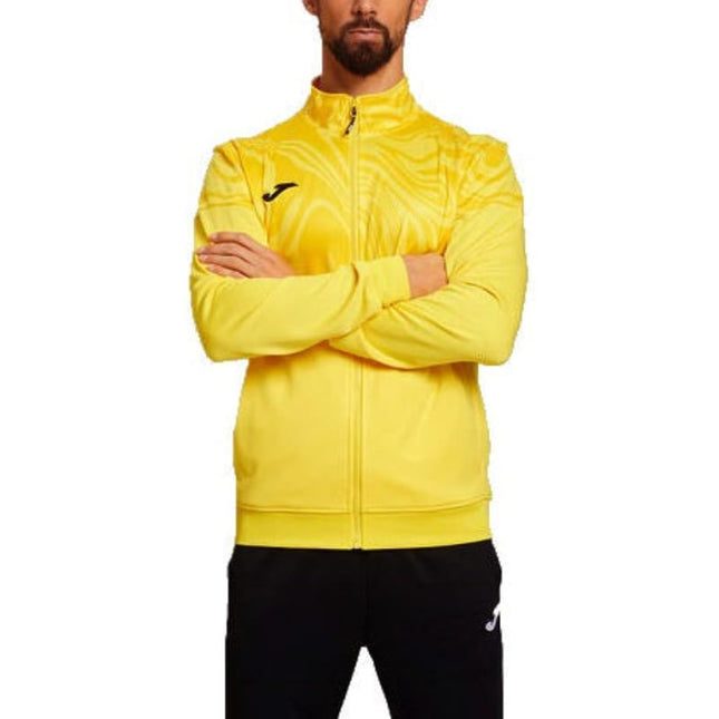 Lion II Elite training Tracksuit European Style Slim-Fit - yellow/black - Joma-0