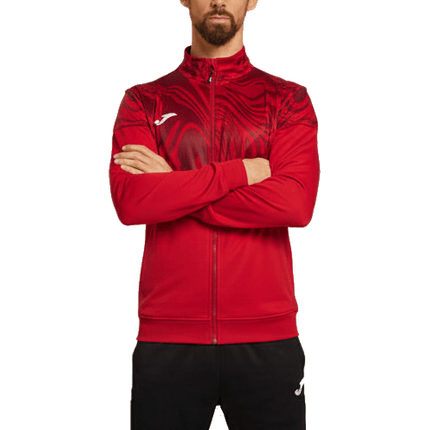 Lion II Elite training Tracksuit European Style Slim-Fit - red/black - Joma-0